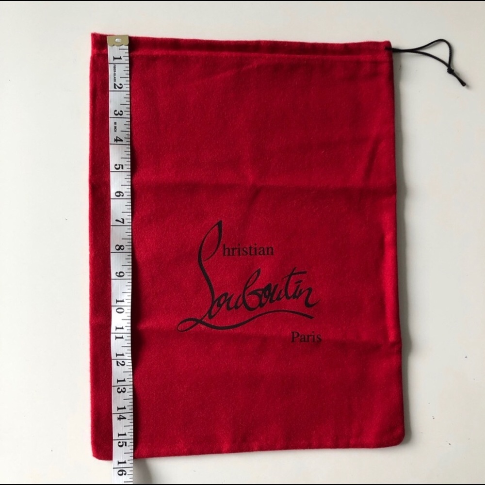 Authentic Christian Loubutin Dust Bag